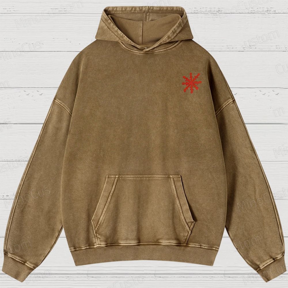 90's Vintage Christmas Movie Washed Hoodies