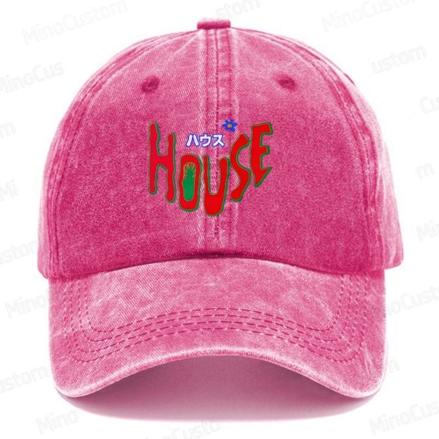 Hausu 1977 Horror  Casual Washed Cap