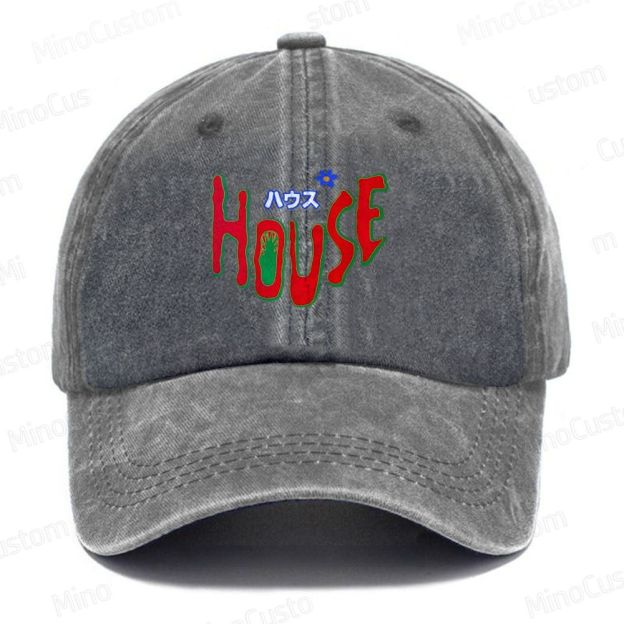 Hausu 1977 Horror  Casual Washed Cap