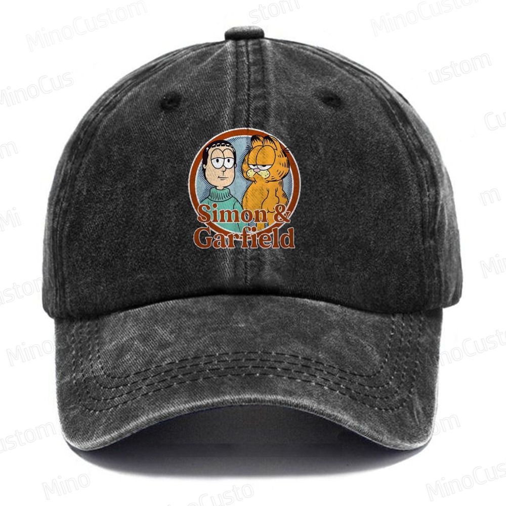 Simon and the Fat Cat Casual Washed Cap