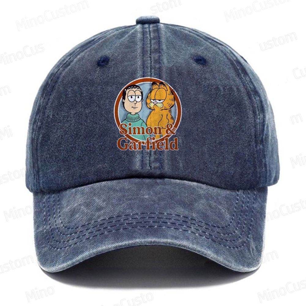 Simon and the Fat Cat Casual Washed Cap 