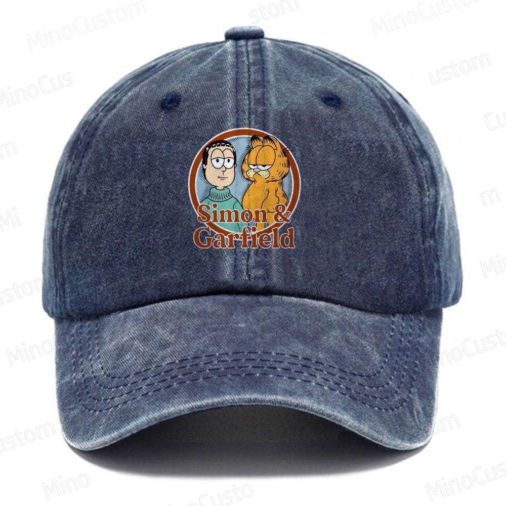 Simon and the Fat Cat Casual Washed Cap 