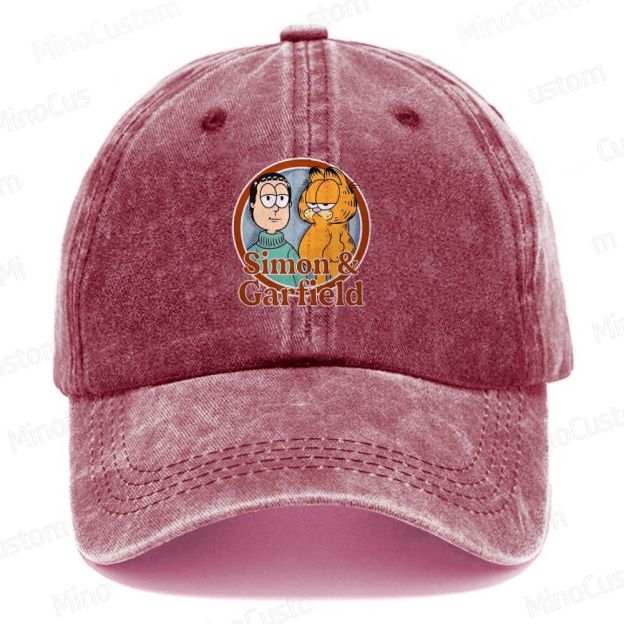 Simon and the Fat Cat Casual Washed Cap 