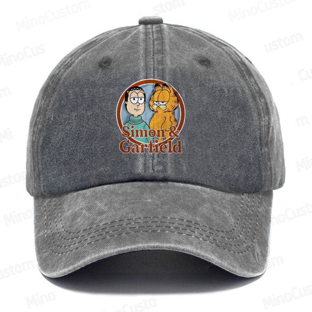 Simon and the Fat Cat Casual Washed Cap 