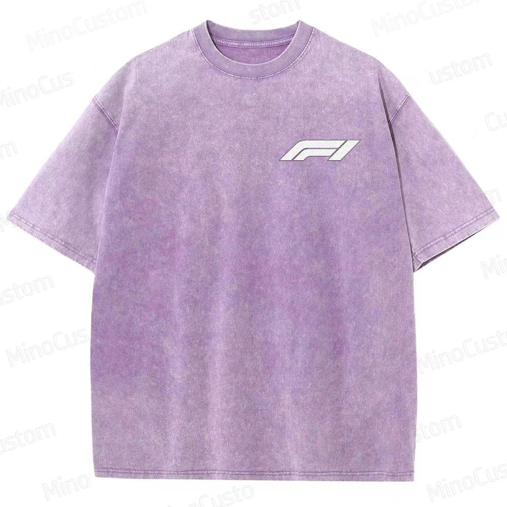 Formula 1: The Movie Retro Racing Drama Graphic Washed Vintage T-Shirt