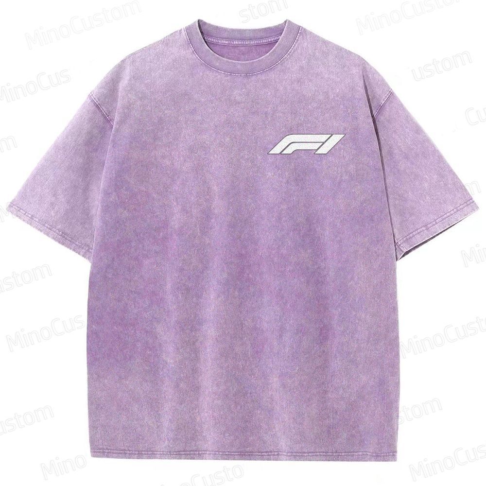 Formula 1: The Movie Retro Racing Drama Graphic Washed Vintage T-Shirt
