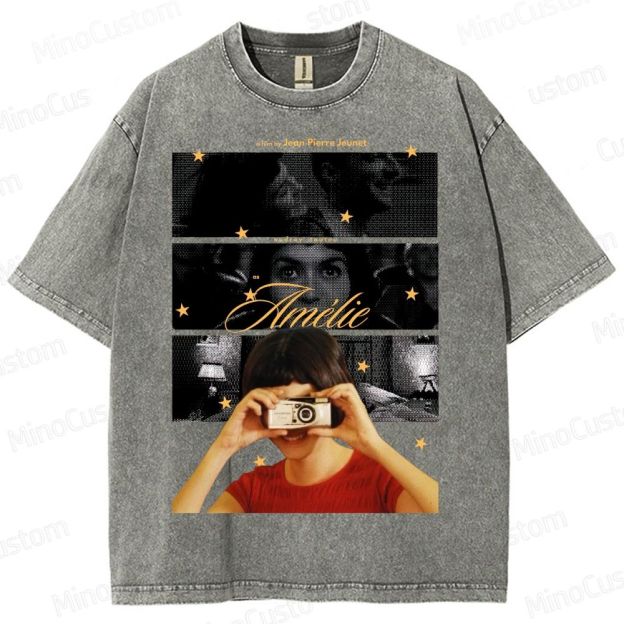 French Indie Film  Washed T-Shirt 