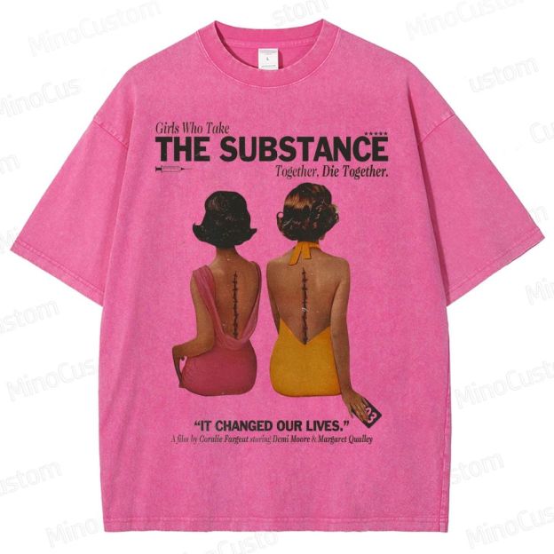 Feminist Horror Graphic Washed T-Shirt