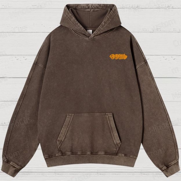 Underground Hip-Hop Legend Washed Hoodies