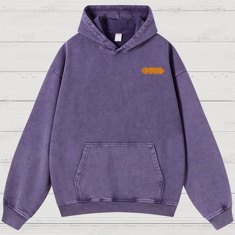 Underground Hip-Hop Legend Washed Hoodies