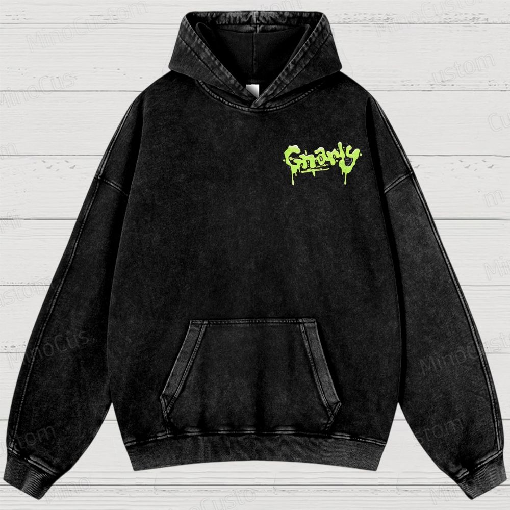 Vintage Graphic Washed Hoodies 