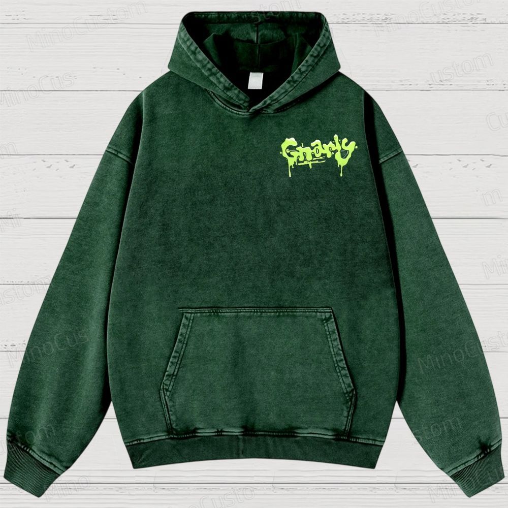 Vintage Graphic Washed Hoodies 