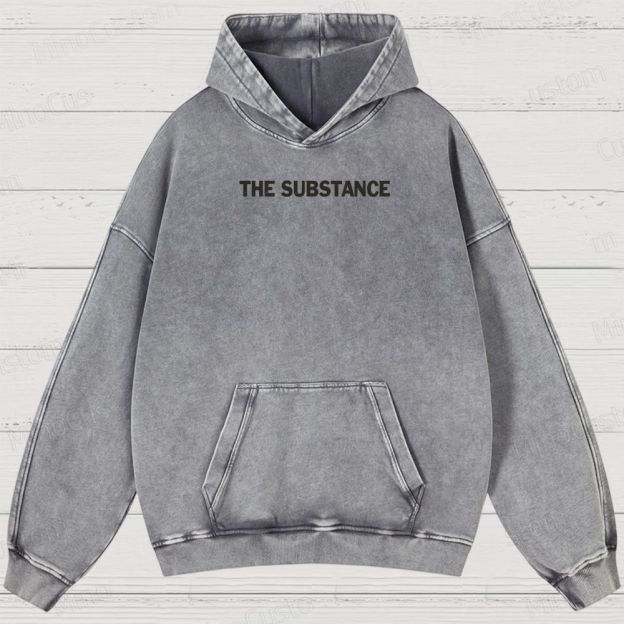 Feminist Horror Graphic Washed Hoodies 