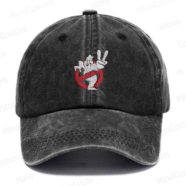Ghostbusters  Embroidered Washed Cap 