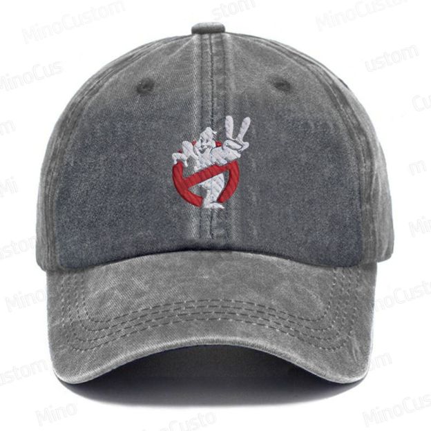 Ghostbusters  Embroidered Washed Cap 