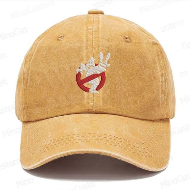 Ghostbusters  Embroidered Washed Cap 