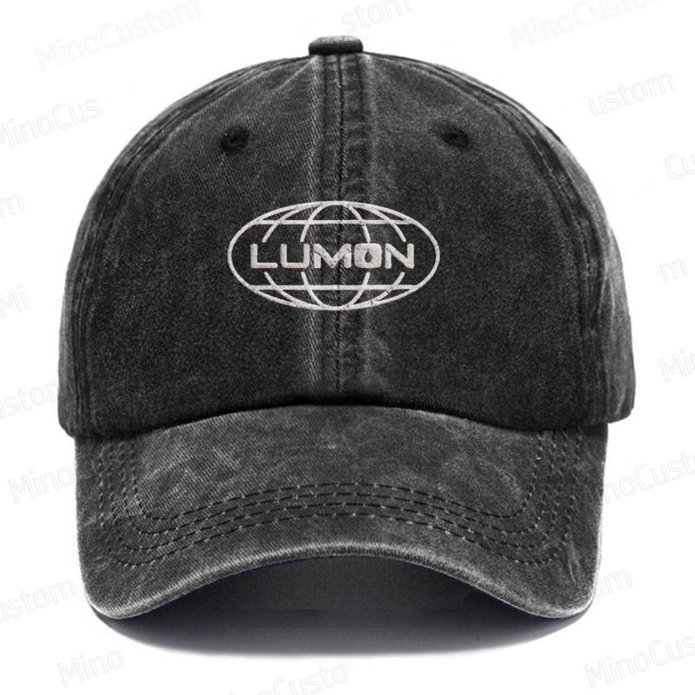Lumon  Vintage Embroidered Washed Cap
