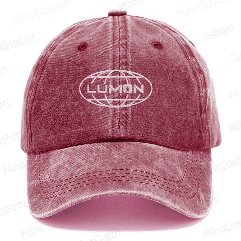 Lumon  Vintage Embroidered Washed Cap