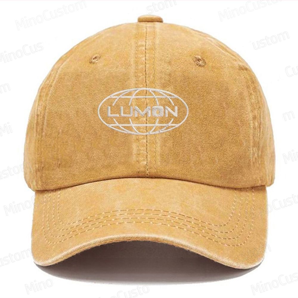 Lumon  Vintage Embroidered Washed Cap