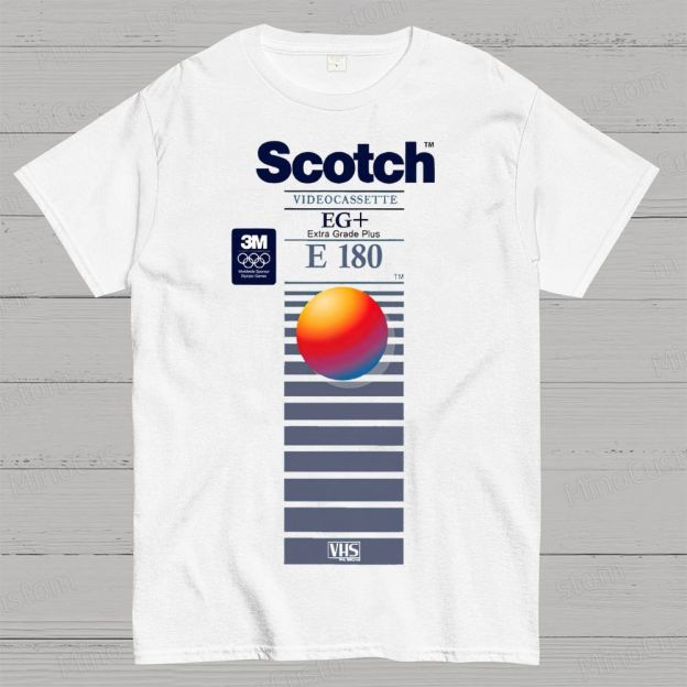 VHS Scotch E180 Geek T-Shirt