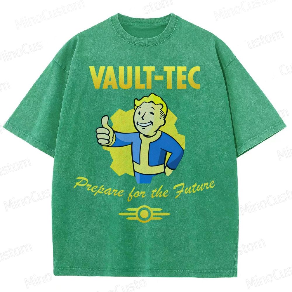 Vault-Tec – Prepare for the Future Fallout Vintage Distressed T-shirt