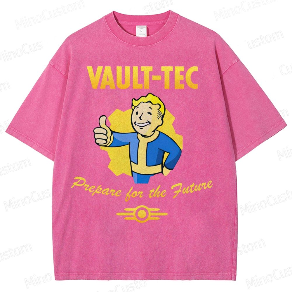 Vault-Tec – Prepare for the Future Fallout Vintage Distressed T-shirt