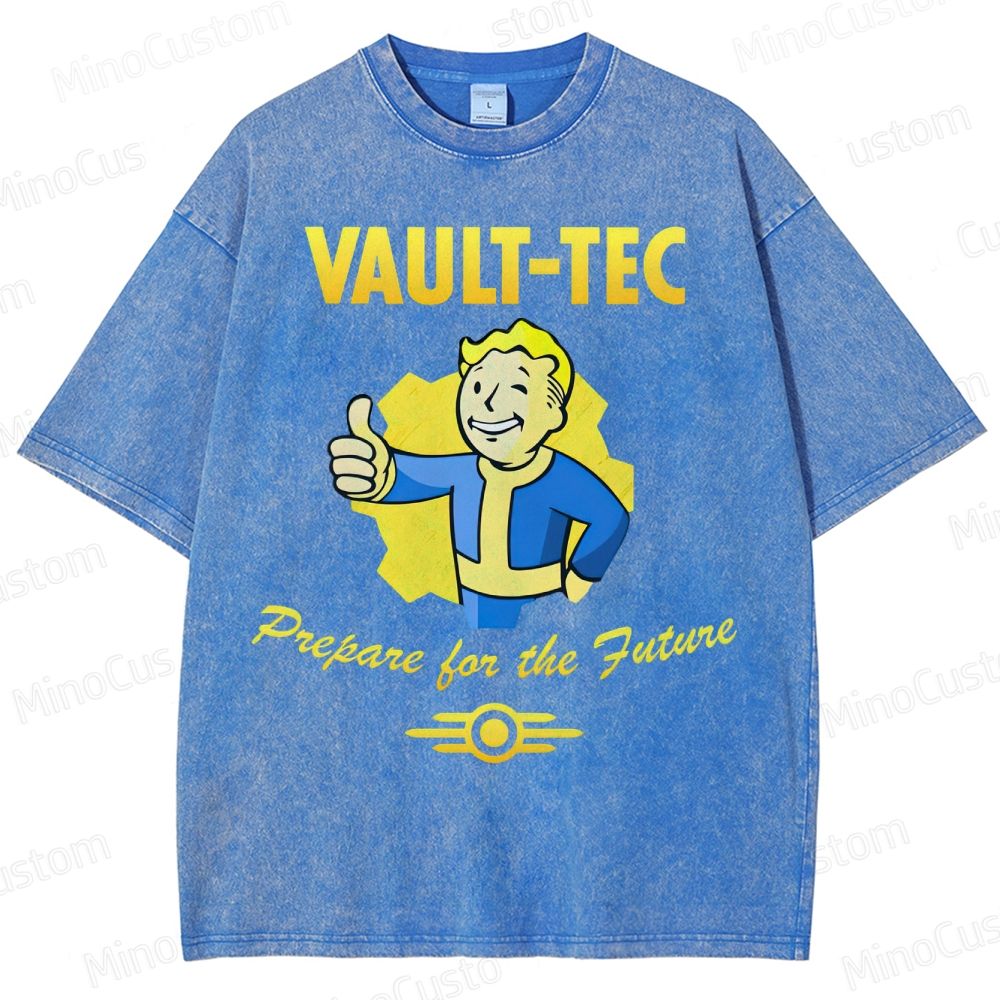 Vault-Tec – Prepare for the Future Fallout Vintage Distressed T-shirt