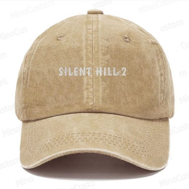 Silent Hill 2 Embroidered Washed Cap