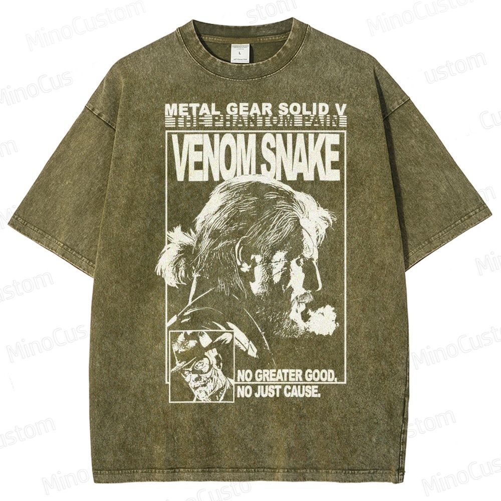 Metal Gear Solid V Washed T-Shirt 