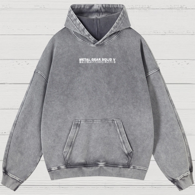 Metal Gear Solid V Washed Hoodies 