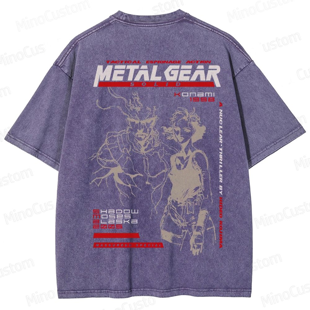 Vintage Retro Video Game  Washed T-Shirt 