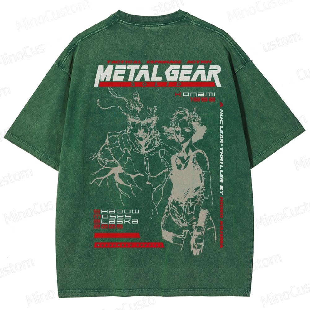 Vintage Retro Video Game  Washed T-Shirt 