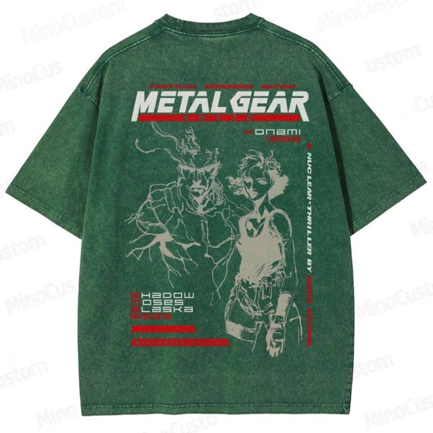 Vintage Retro Video Game  Washed T-Shirt 