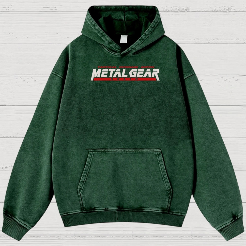 Vintage Retro Video Game Washed Hoodies 