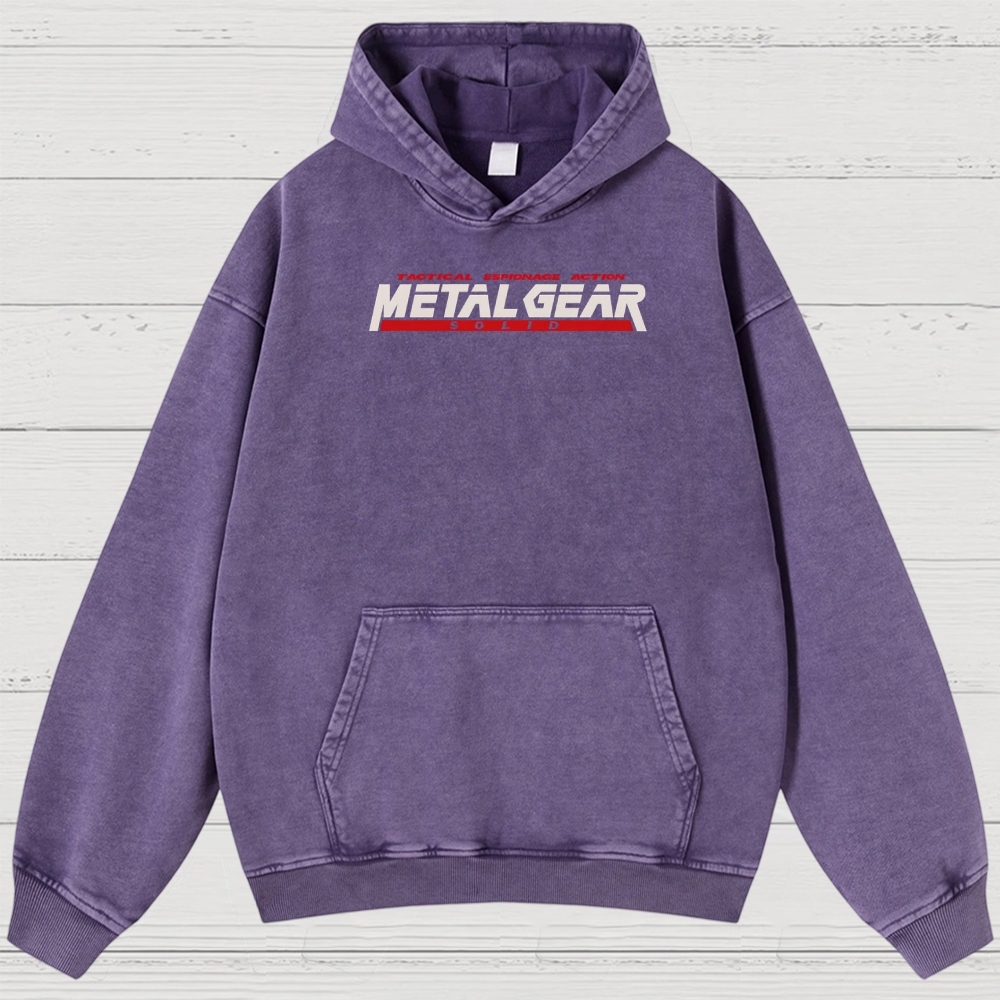 Vintage Retro Video Game Washed Hoodies 