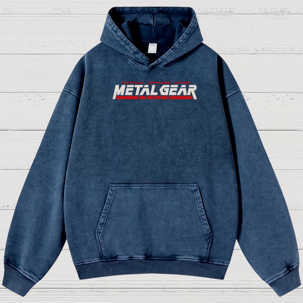 Vintage Retro Video Game Washed Hoodies 