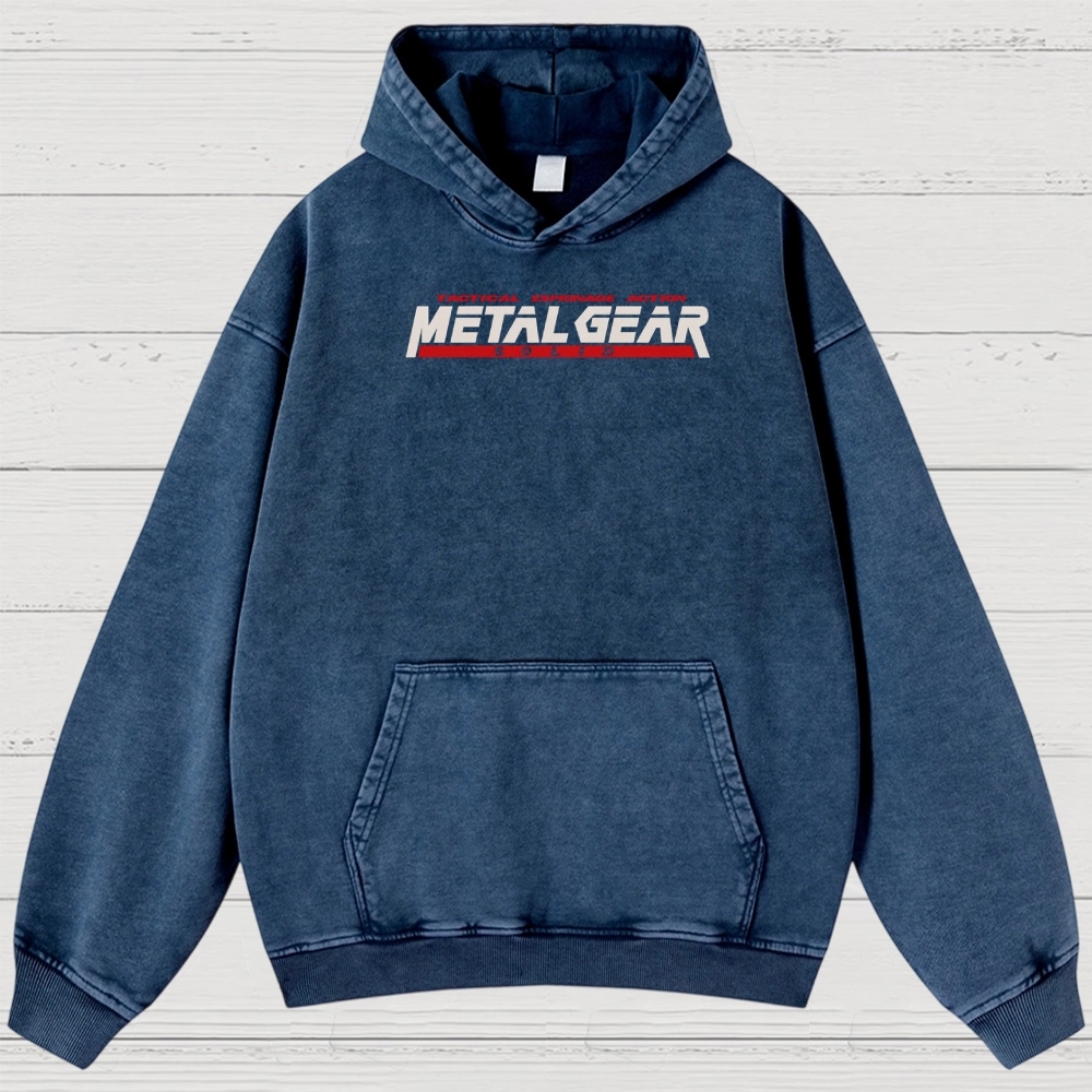 Vintage Retro Video Game Washed Hoodies 