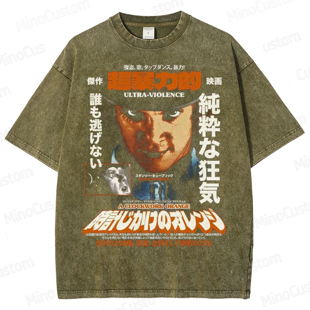 A Clockwork Orange Japanese Washed T-Shirt 