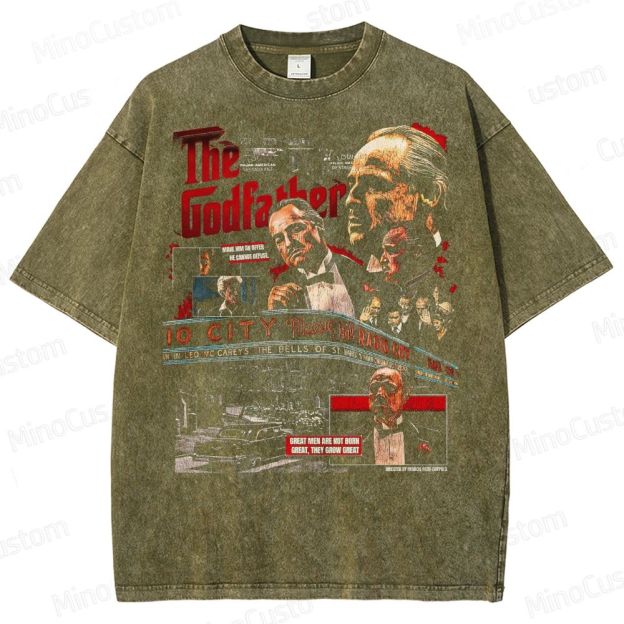 The Godfather Vintage Washed T-Shirt