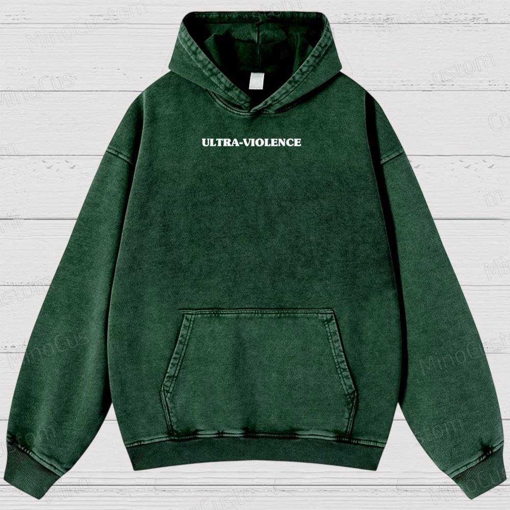 A Clockwork Orange Japanese Washed Hoodies 