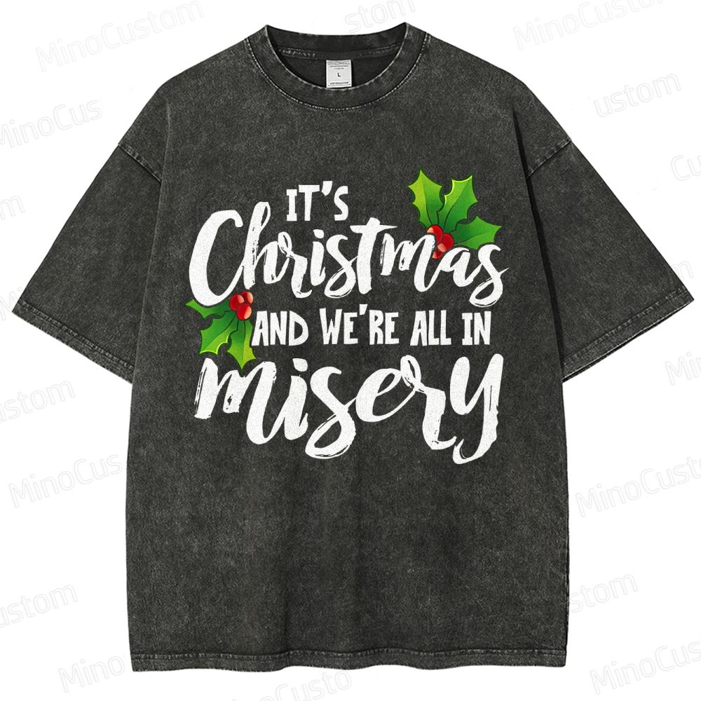 National Lampoon's Christmas Vacation Retro Comedy Graphic Washed Vintage T-Shirt