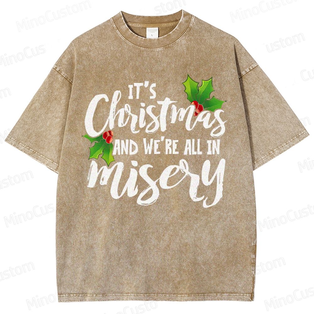 National Lampoon's Christmas Vacation Retro Comedy Graphic Washed Vintage T-Shirt