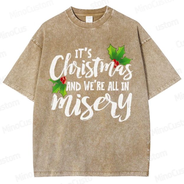 National Lampoon's Christmas Vacation Retro Comedy Graphic Washed Vintage T-Shirt