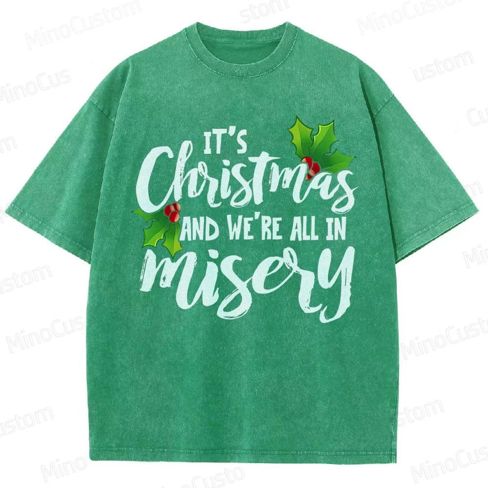 National Lampoon's Christmas Vacation Retro Comedy Graphic Washed Vintage T-Shirt