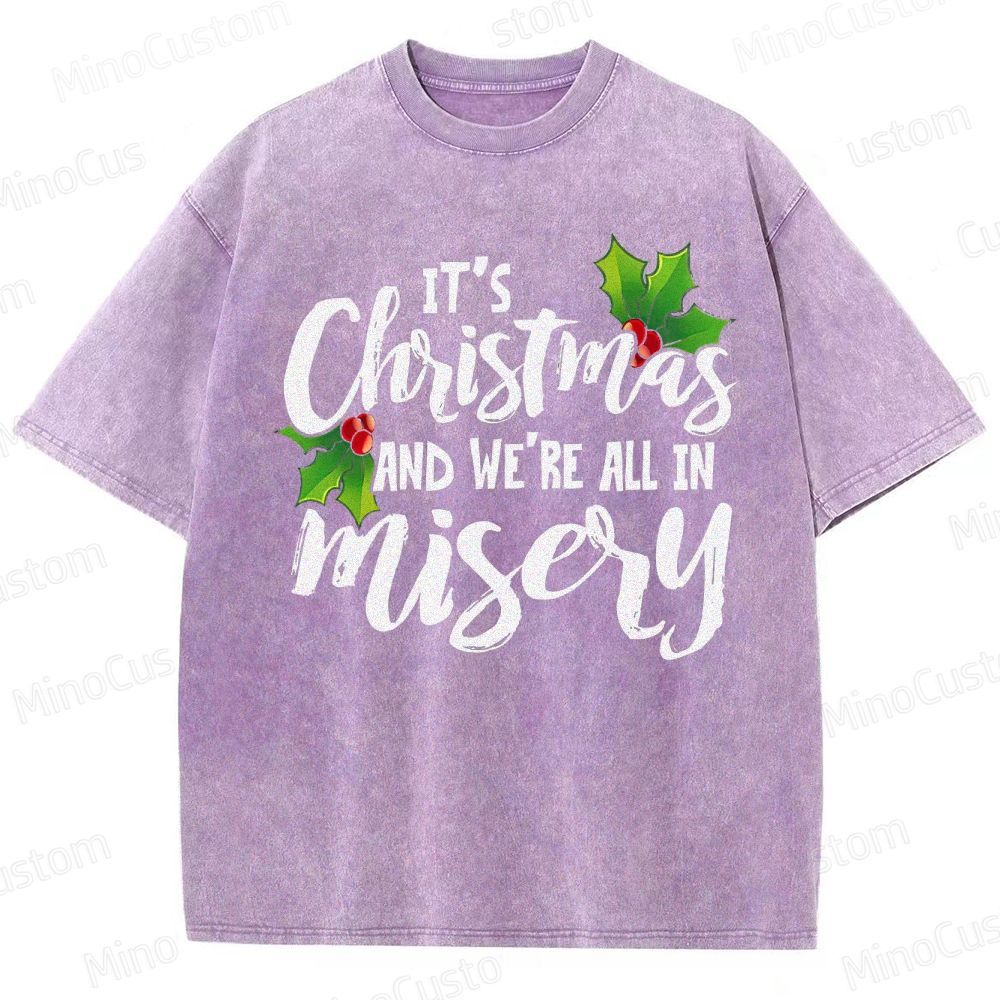 National Lampoon's Christmas Vacation Retro Comedy Graphic Washed Vintage T-Shirt