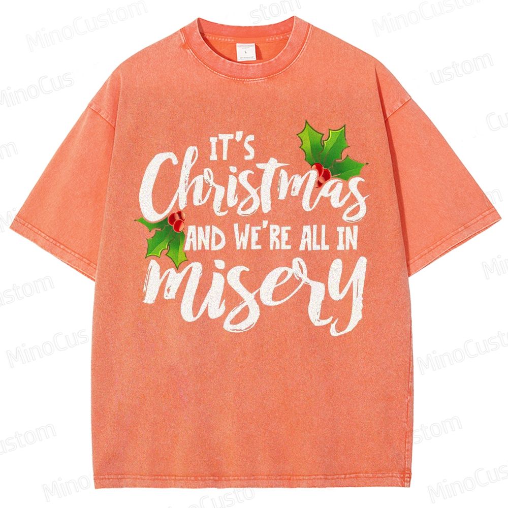 National Lampoon's Christmas Vacation Retro Comedy Graphic Washed Vintage T-Shirt