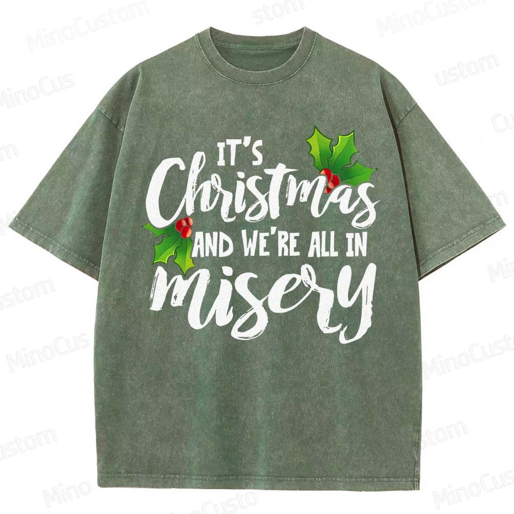 National Lampoon's Christmas Vacation Retro Comedy Graphic Washed Vintage T-Shirt