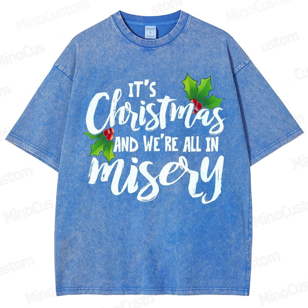 National Lampoon's Christmas Vacation Retro Comedy Graphic Washed Vintage T-Shirt