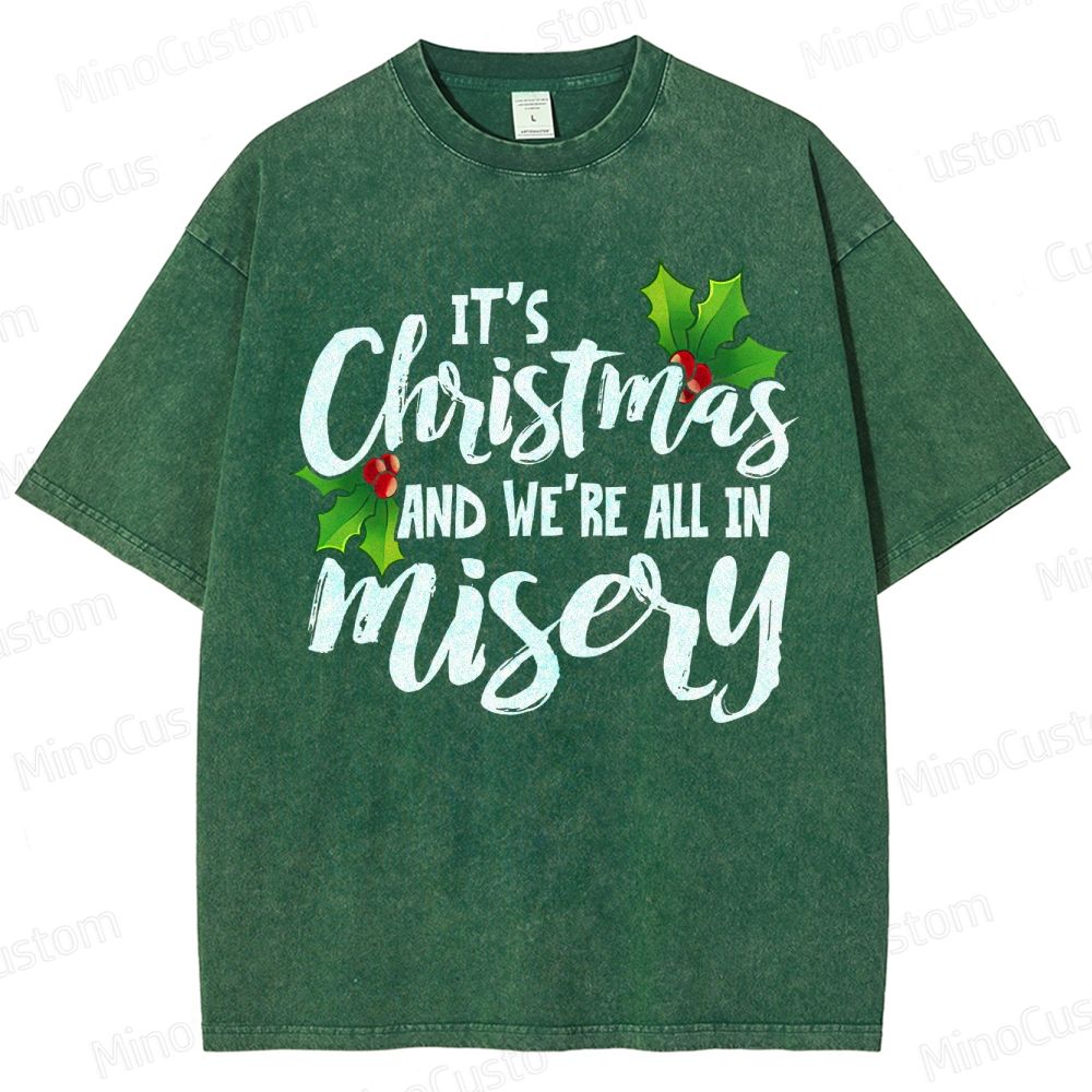 National Lampoon's Christmas Vacation Retro Comedy Graphic Washed Vintage T-Shirt