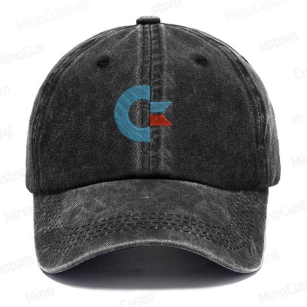 Commodore Vintage Embroidered Washed Cap